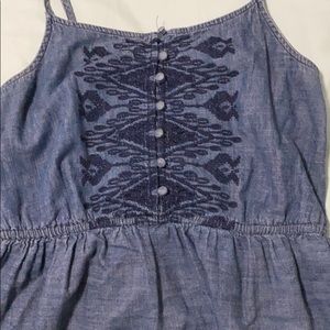 Shirt with spaghetti straps